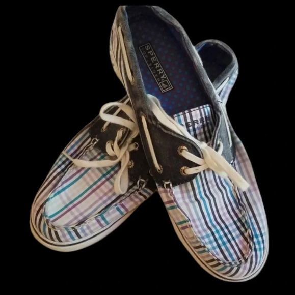 Plaid Sperry Topsiders - Picture 1 of 5